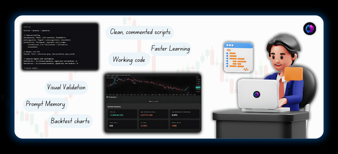 Which Pine Script Code Generator Is Best for Beginners? (2026 Review) - Image 2