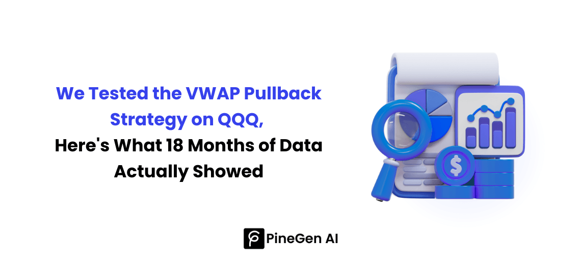 We Tested the VWAP Pullback Strategy on QQQ, Here's What 18 Months of Data Actually Showed